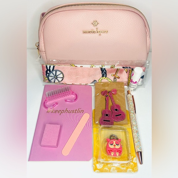 NANETTE LEPORE BELT BAG + 9 ITEMS pink theme - Picture 2 of 6